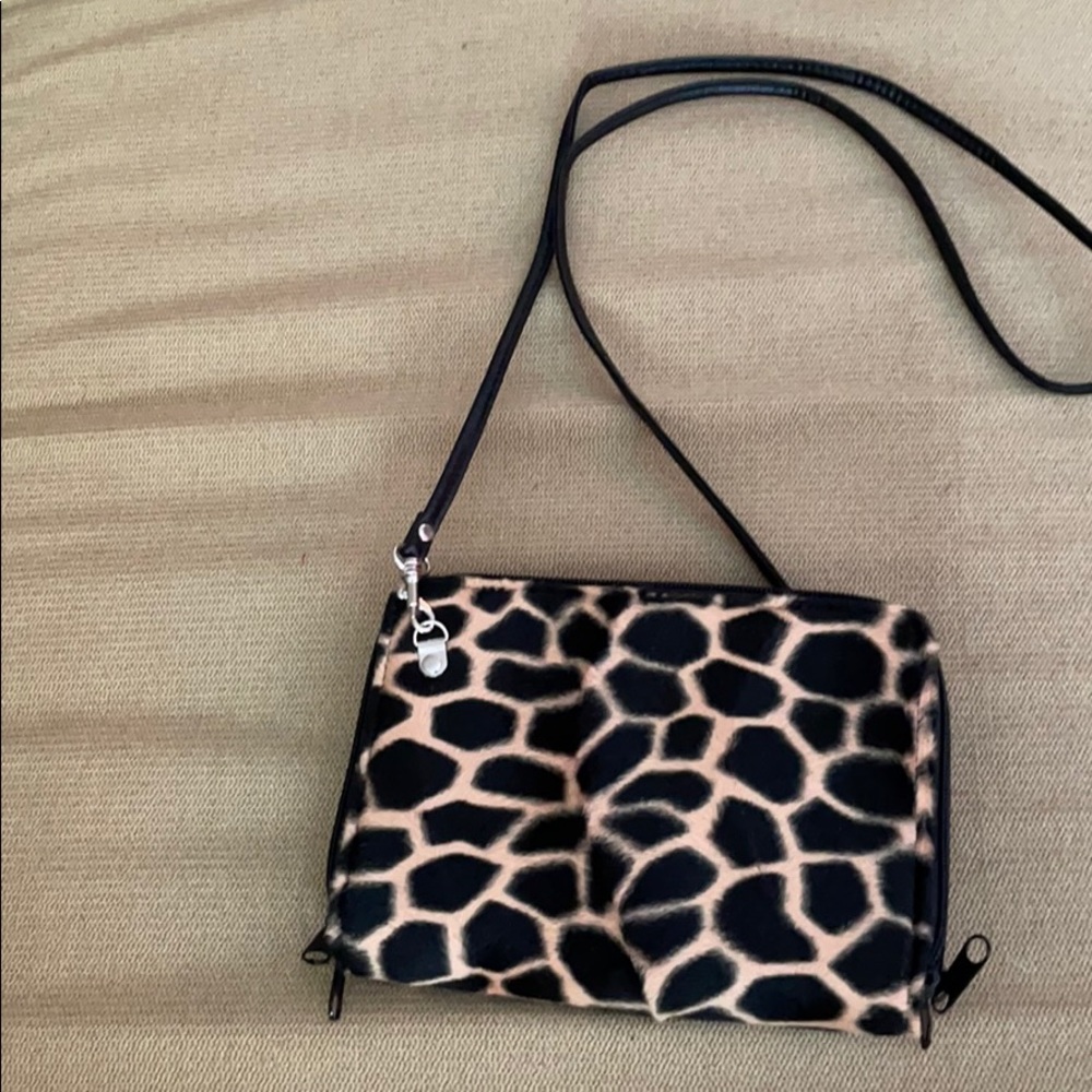 Beautiful leopard crossbody purse new